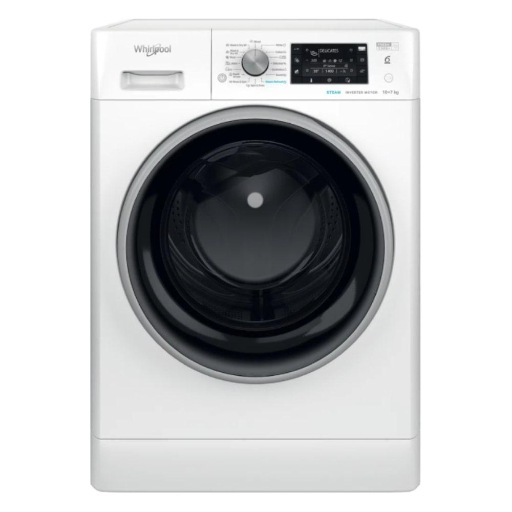 WHIRLPOOL FFWDD 107426 BSV EE Mašina za pranje i sušenje veša 10kg/7kg/1350 obrt/min, Bela