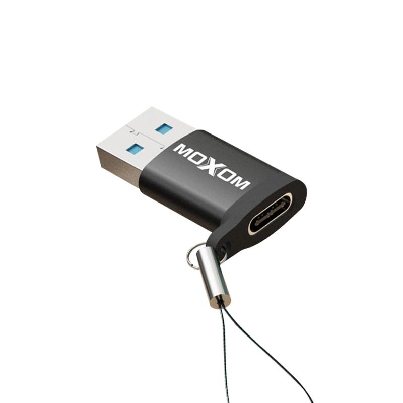 MOXOM Adapter USB3.0 Type C na USB-A MX-CB144 crni