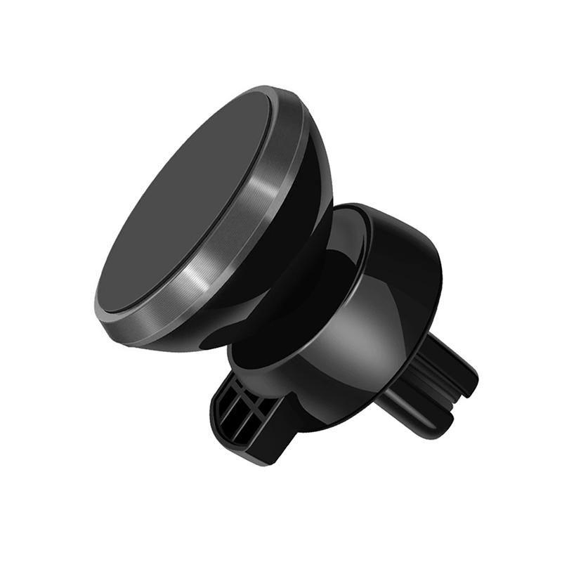 ROHS Drzač za mobilni telefon magnetni C9 (ventilacija) crni