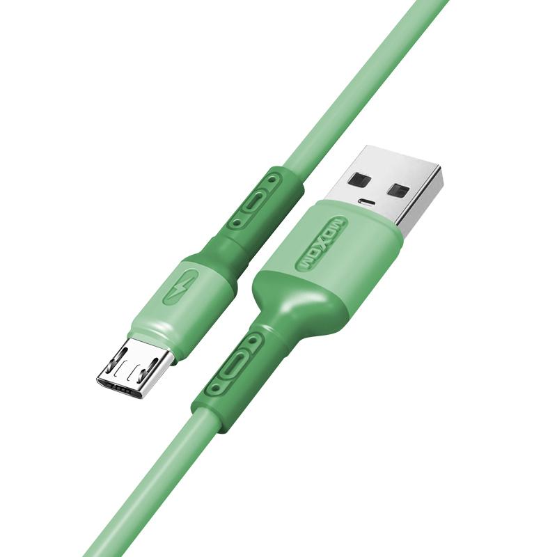 MOXOM USB data kabl MX-CB53 MICRO zeleni
