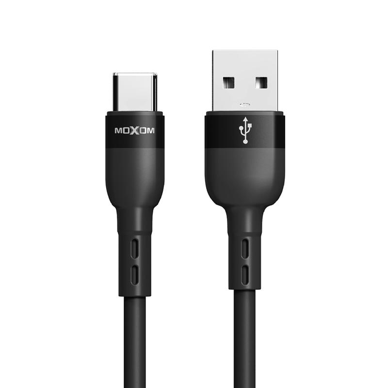 MOXOM USB data kabl MX-CB184 3A Type C 1m crni