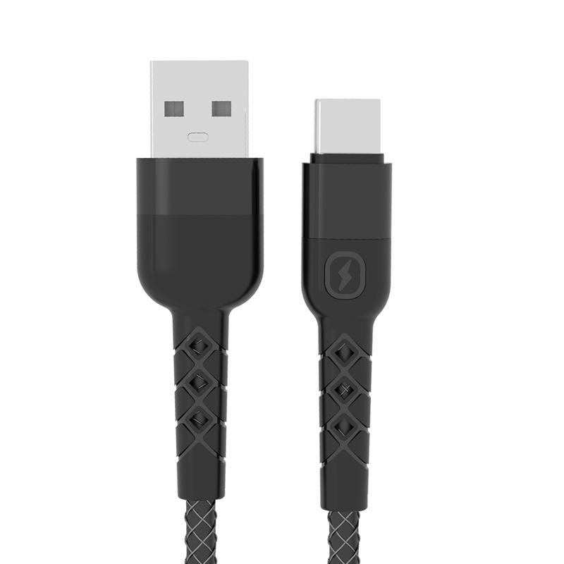 MOXOM USB data kabl MX-CB126 3A Type C 1m crni