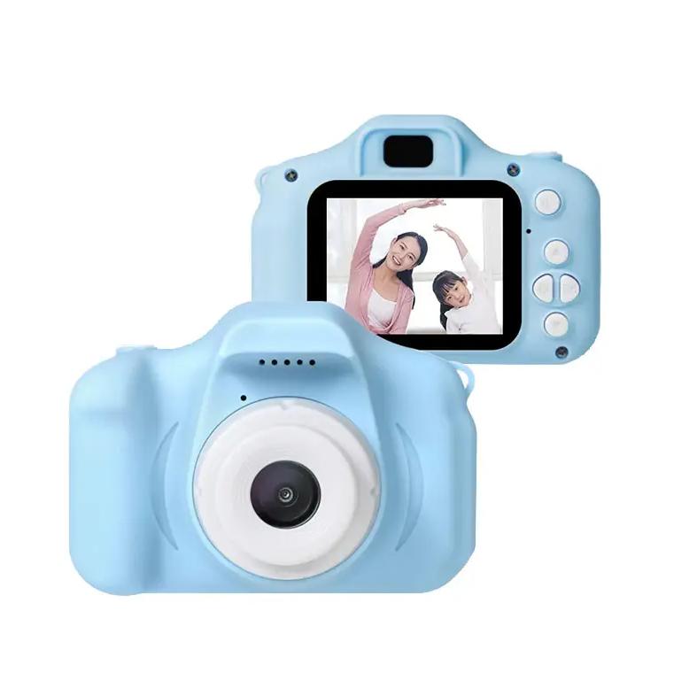 Kamera za decu, Dečiji fotoaparat 2'', Baterija 400 mAh, Plavi