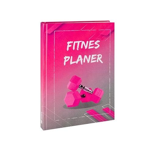 Fitness planer roze-sivi