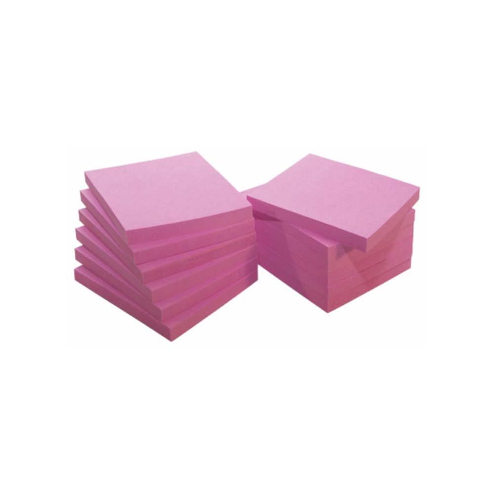 FORNAX Samolepljivi listići 80/1 75x75 421621 neon roze