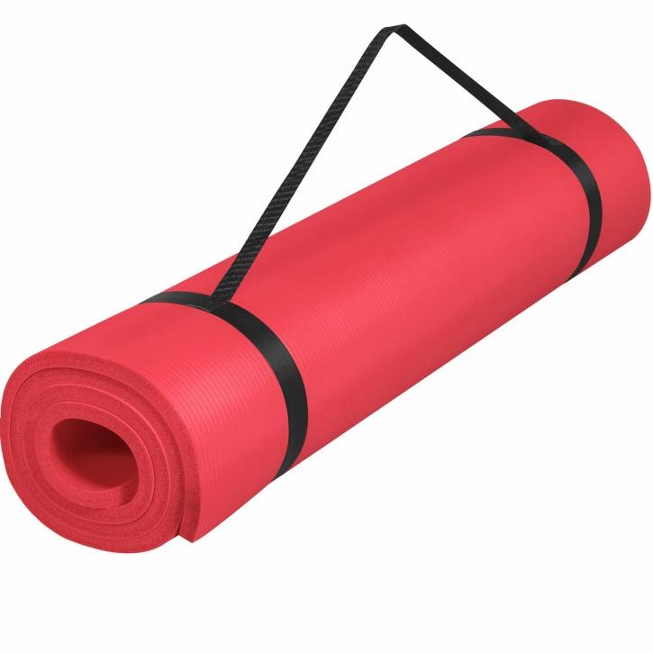 Selected image for GORILLA SPORTS Prostirka za vežbanje 190x100x1.5 cm crvena