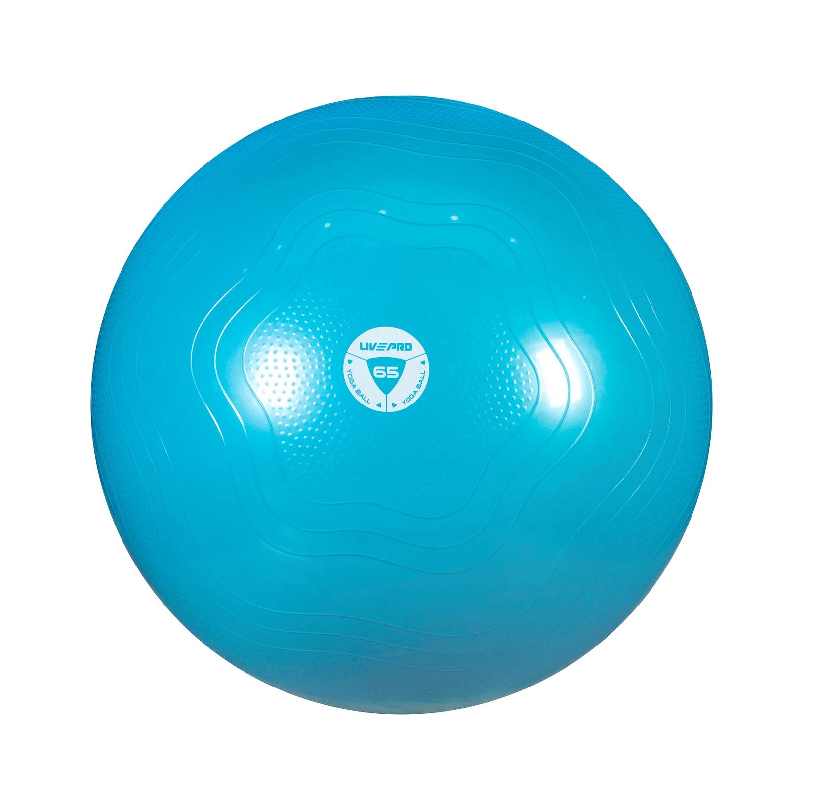 LIVEPRO Anti-stres lopta za vežbanje 65 cm - LP8201 plava