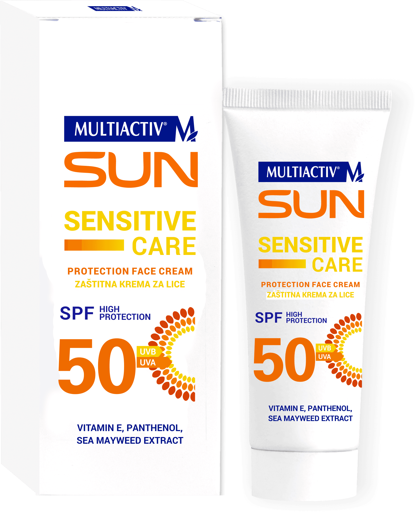 MULTIACTIV Zaštitna krema za lice Sun Sensitive SPF 50 50ml