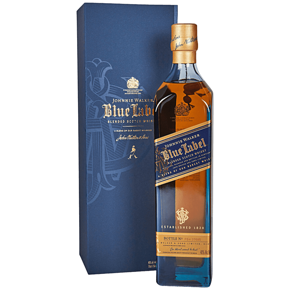 JOHN WAKER AND SONS Viski Blue Label Gift Box 0,7 l