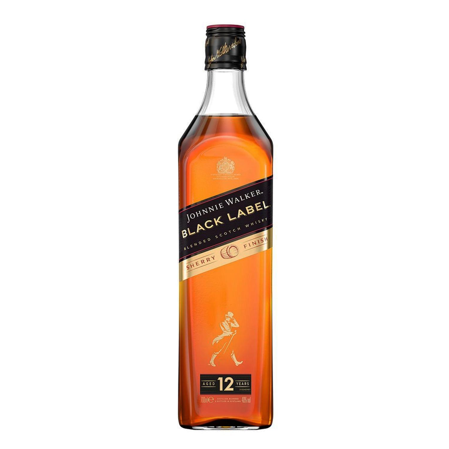 JOHNNIE WALKER Black Label Sherry Finish viski 0.7l