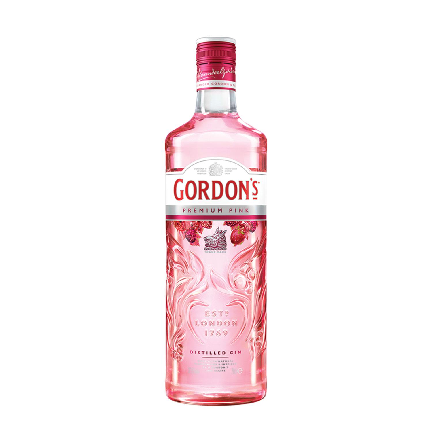 GORDONS Premium Pink Distilled Džin, 0,7 l