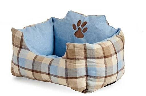 MASCOW Krevet za kućne ljubimce 40x30x60 cm plavi