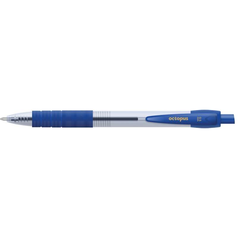 OCTOPUS Hemijska olovka 0.5mm 1/1 KLIK UNL-0451 plava