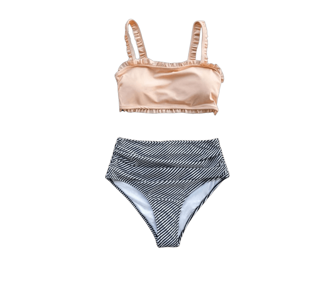 Selected image for CUPSHE Ženski dvodelni kupaći kostim D2 roze-sivi
