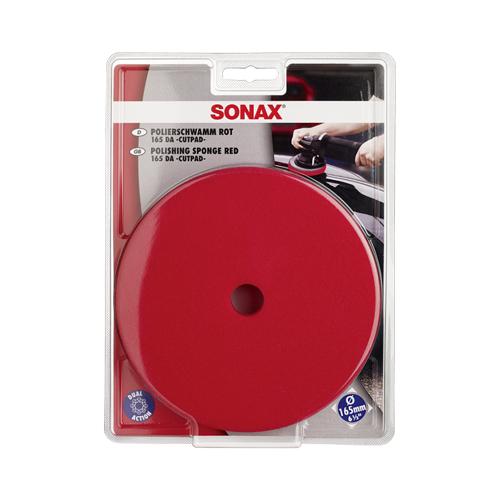 SONAX Profiline sunđer za poliranje 165mm crveni