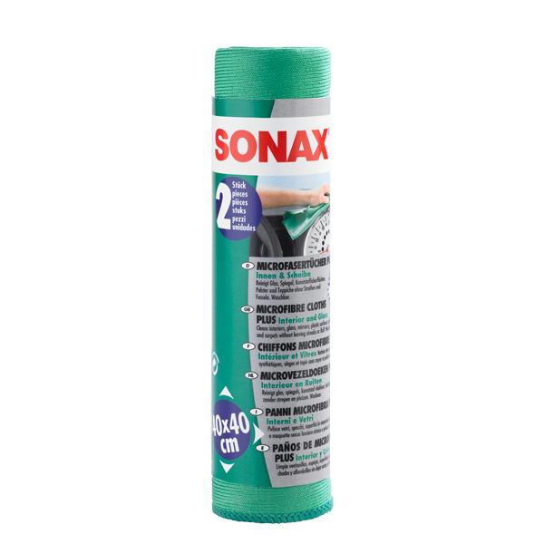 SONAX Microfiber krpe za staklo 2/1