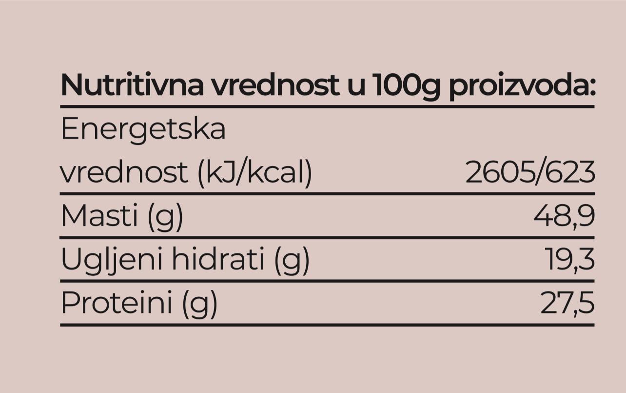 Selected image for ZDRAVKO FOOD Puter od badema 170g