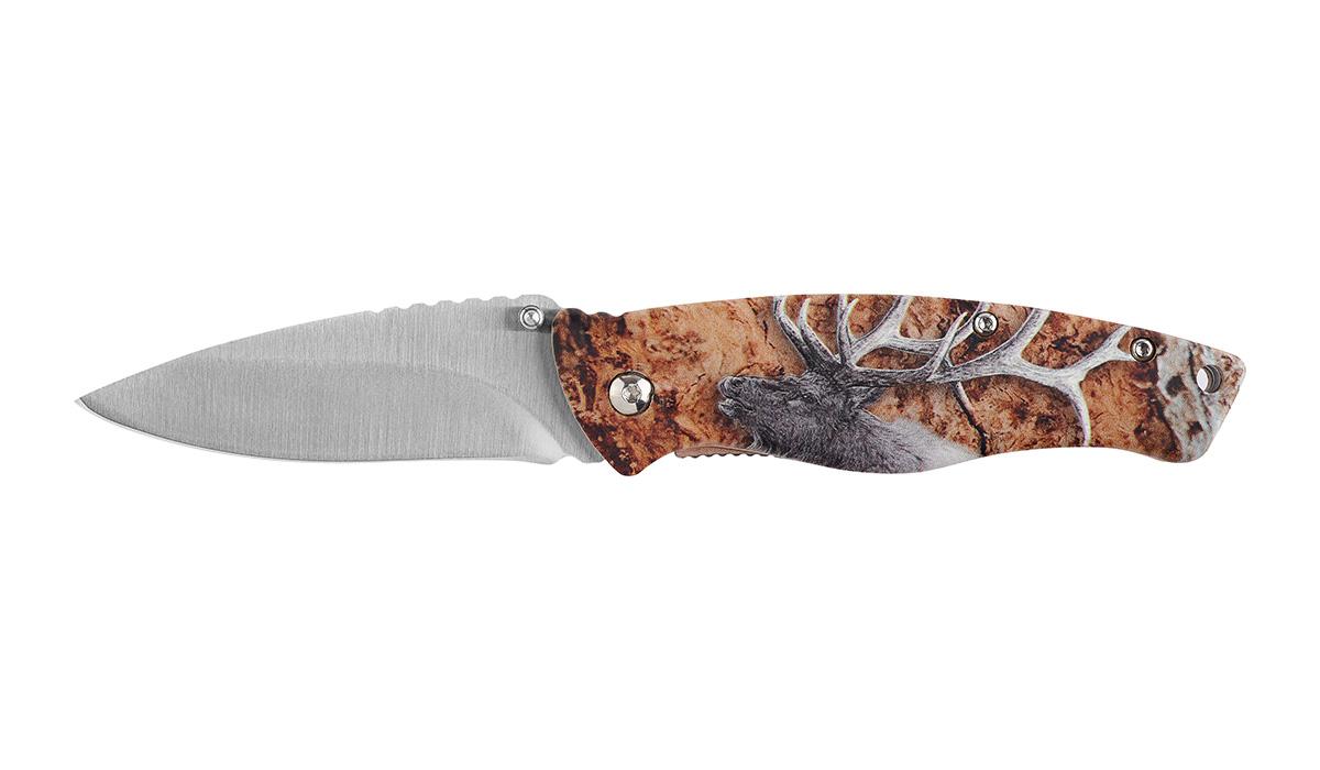 AUSONIA Preklopni džepni nož 3D DEER 18.5cm