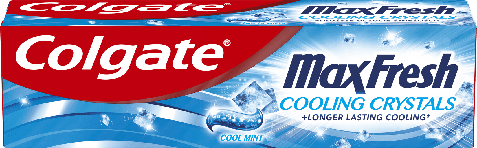 Selected image for COLGATE pasta za zube mak fresh cool mint blue 75ml
