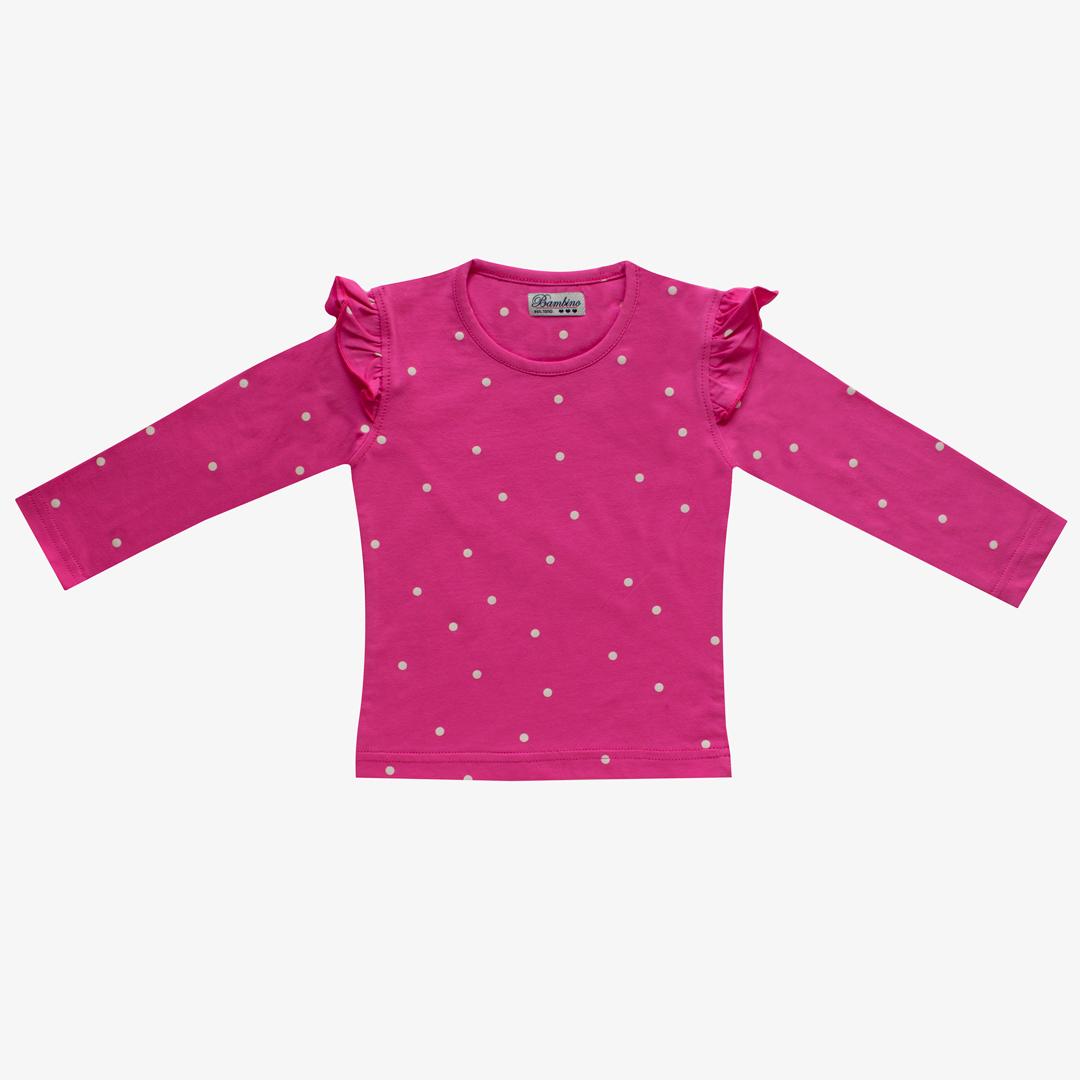 Selected image for BAMBINO Majica na tufne za devojčice, Roze