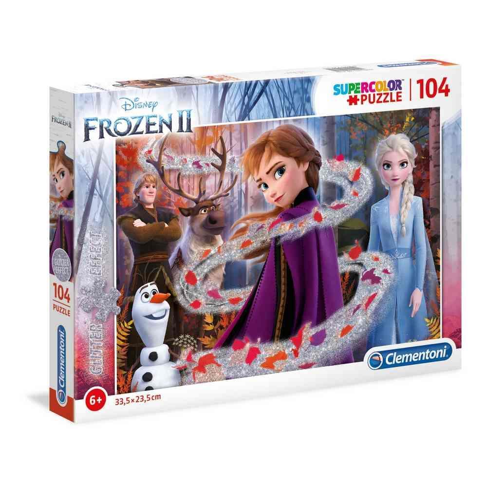 Selected image for CLEMENTONI Puzzle 104 dela Glitter 1 Frozen 2