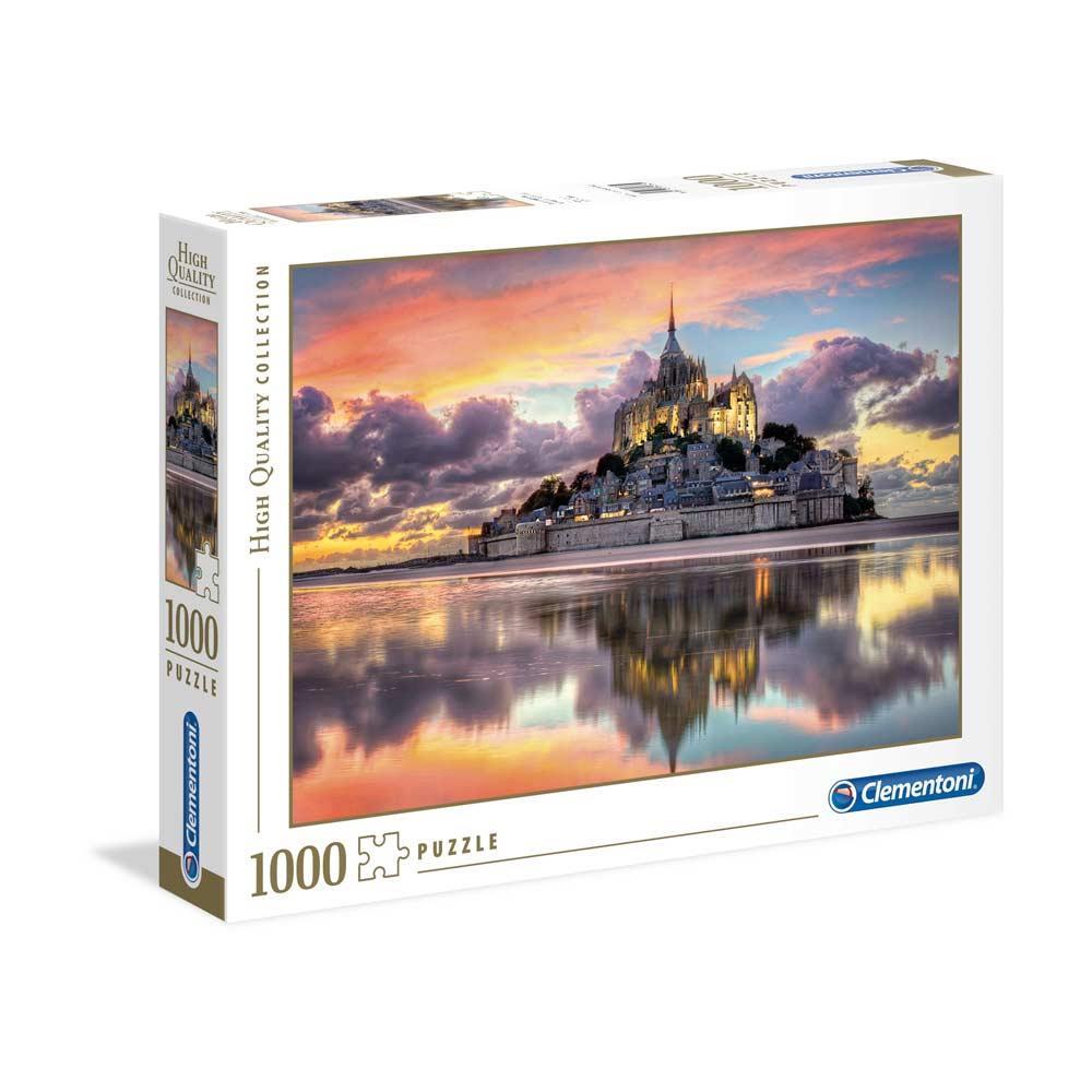 CLEMENTONI Puzzle 1000 delova Le Magnifique Mont Saint-Mi