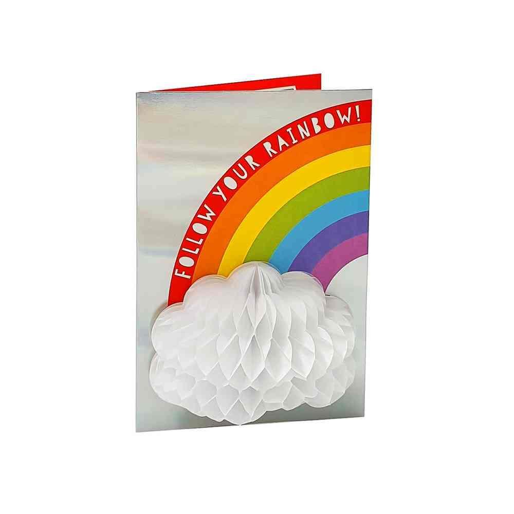 Selected image for Čestitka Popping Candy Duga - Follow Your Rainbow