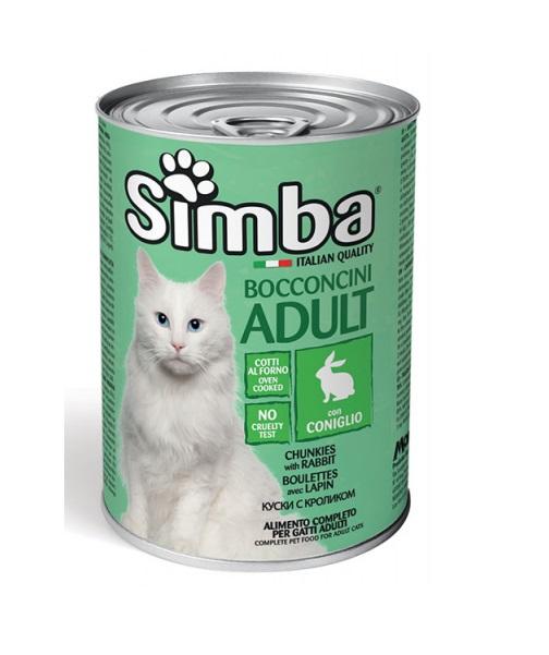 SIMBA Vlažna hrana za mačke - Zečetina 415g