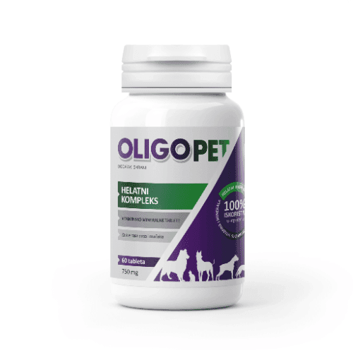 INTERAGRAR Visokosadržajni kompleks vitamina za mačke Oligo Pet Helatni 750mg 60/1