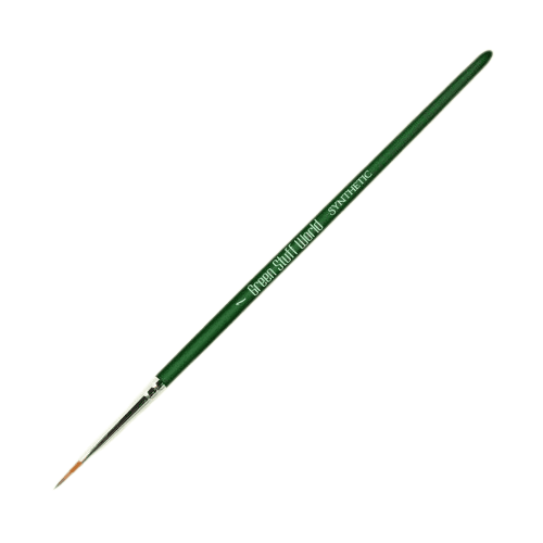 GREEN STUFF WORLD Četkica Synthetic Brush size 1 Green Serie
