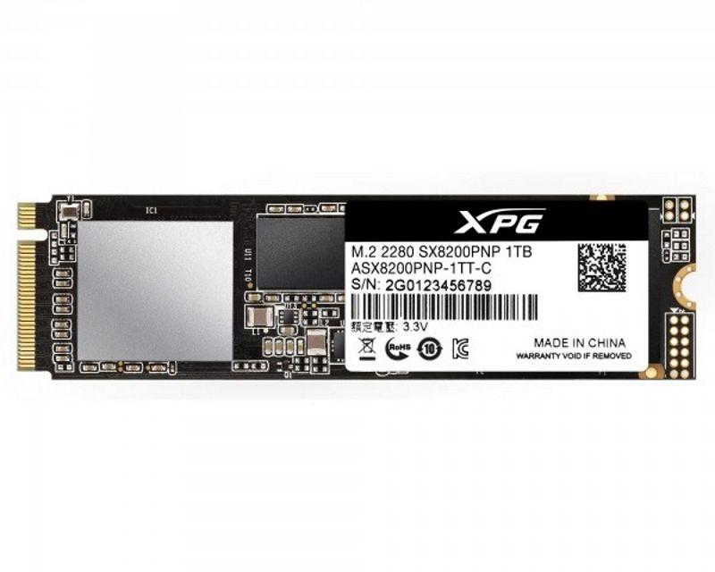 ADATA SSD 1TB SX8200 PRO PCIe M.2 2280 crni