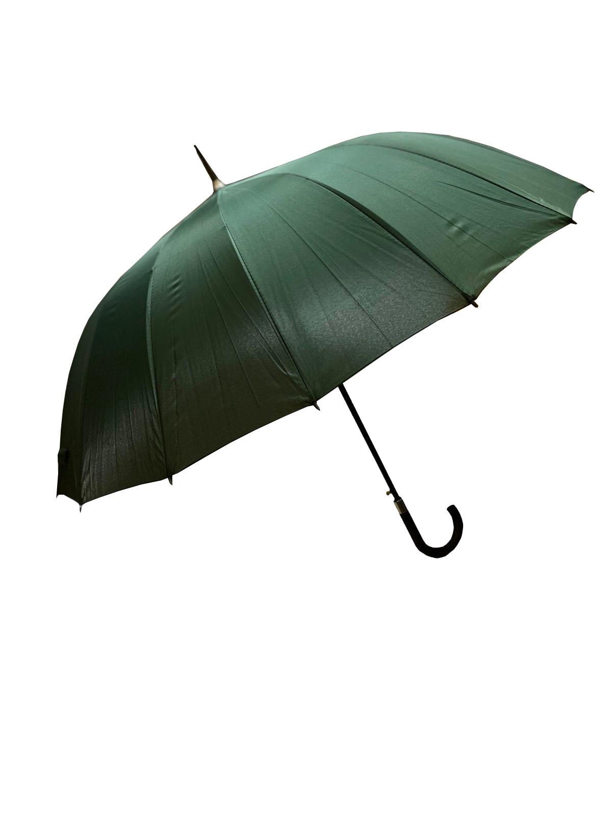 Kišobran sa ojačanom drškom zeleni