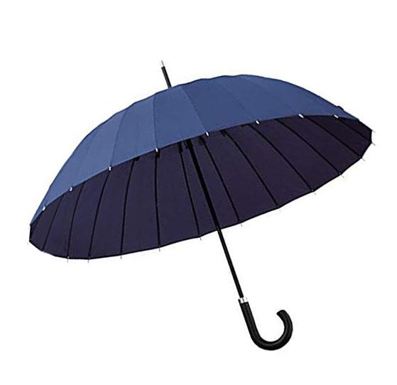 Kišobran sa ojačanom drškom plavi