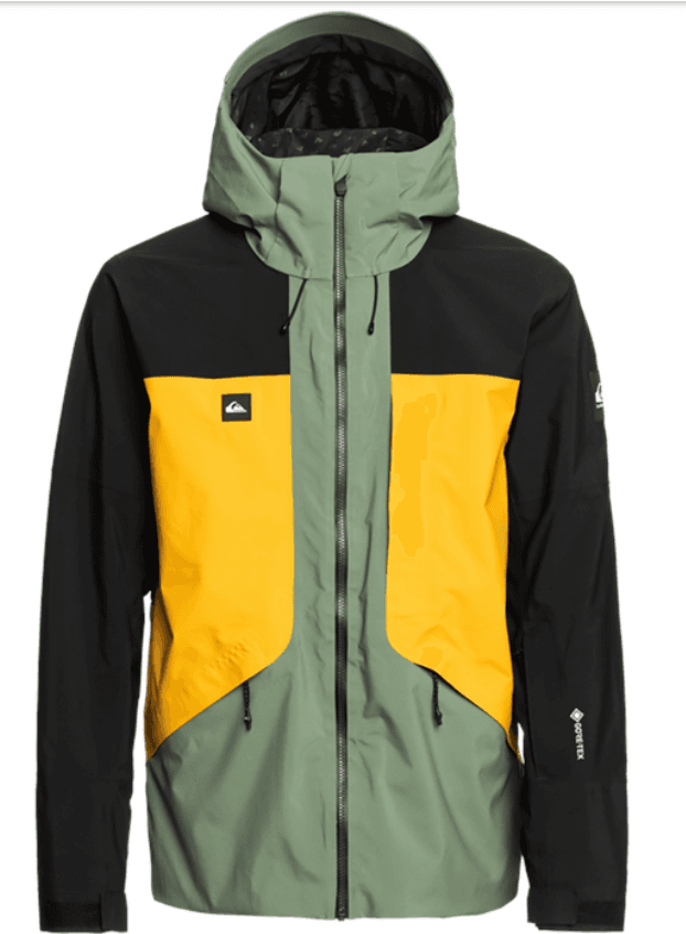Selected image for QUIKSILVER Muška ski jakna, Performance Mountain Wear Gore-Tex, Žuta