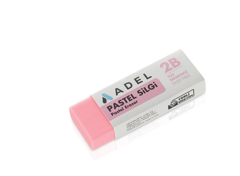 Selected image for ADEL Gumica za brisanje Pastel Dust Free roze