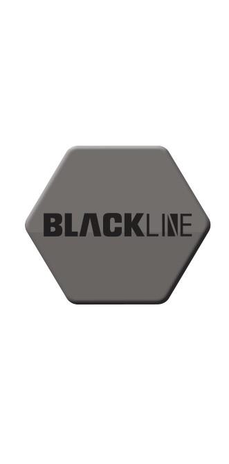 ADEL Gumica za brisanje Blackline Honeycomb Pvc-Free siva