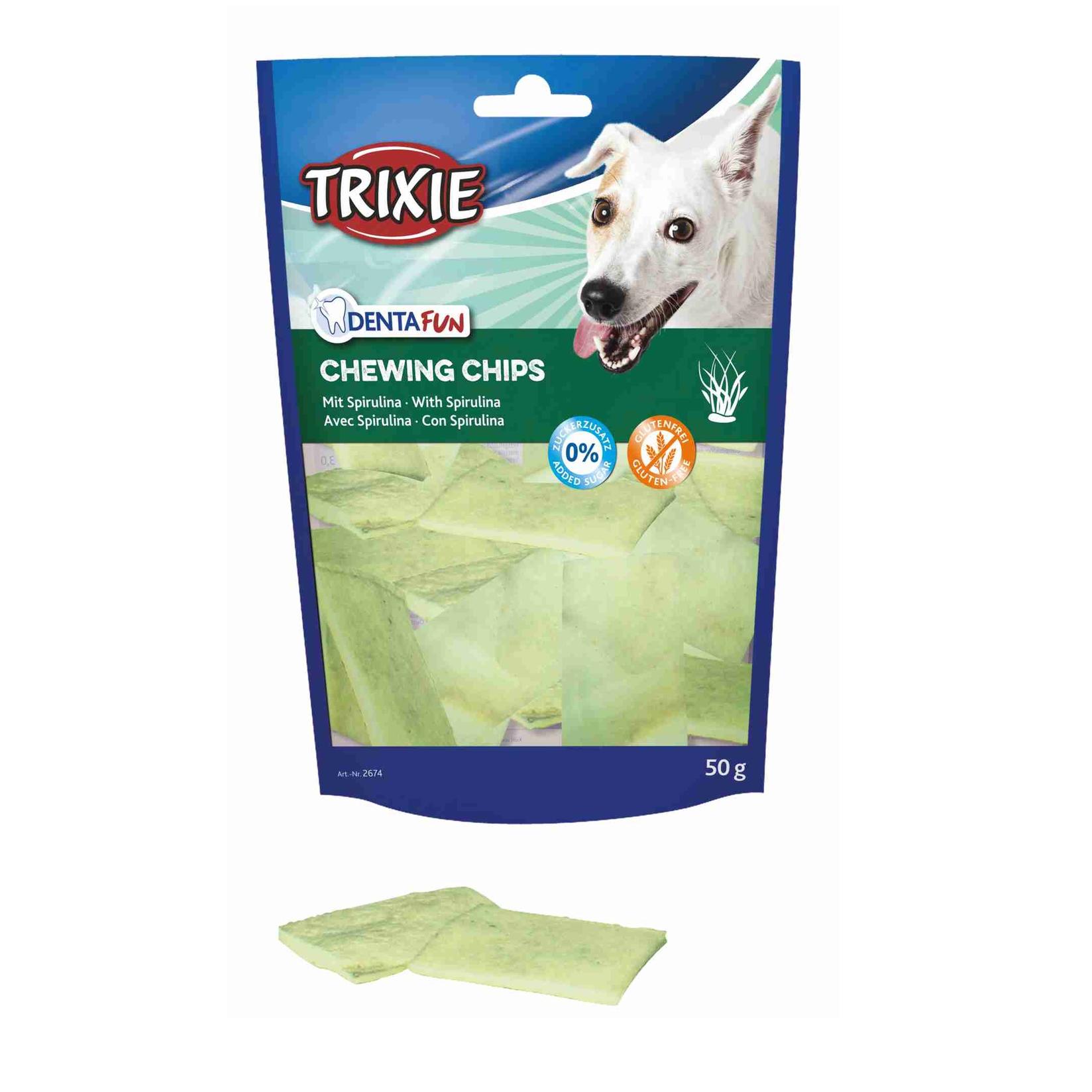 TRIXIE Poslastica za pse Spirulina Chewing Chips 50g