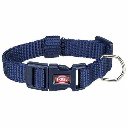 TRIXIE DOG Premium ogrlica 35-55/20mm indigo plava