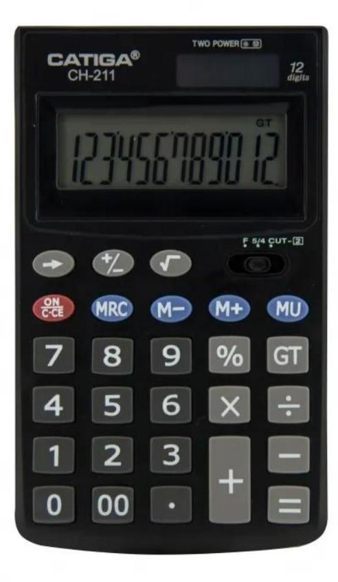 CATIGA Kalkulator 12mesta CH-211
