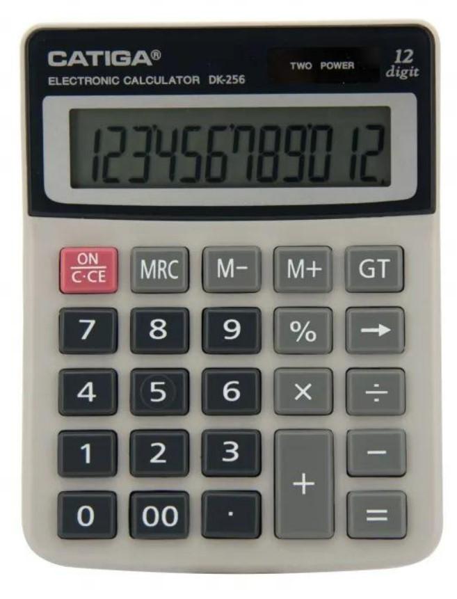CATIGA Kalkulator 12mesta DK-256