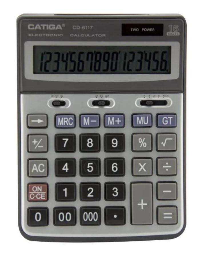 CATIGA Kalkulator 16mesta CD-6117