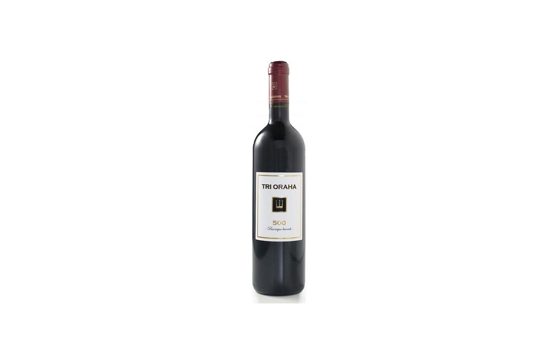 Selected image for TRI ORAHA 500 crveno vino 0.75l