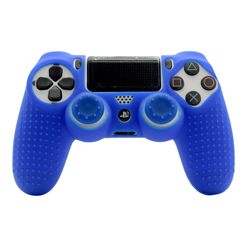 Silikonska zastita za Joystick PS4 Type 2 plavi