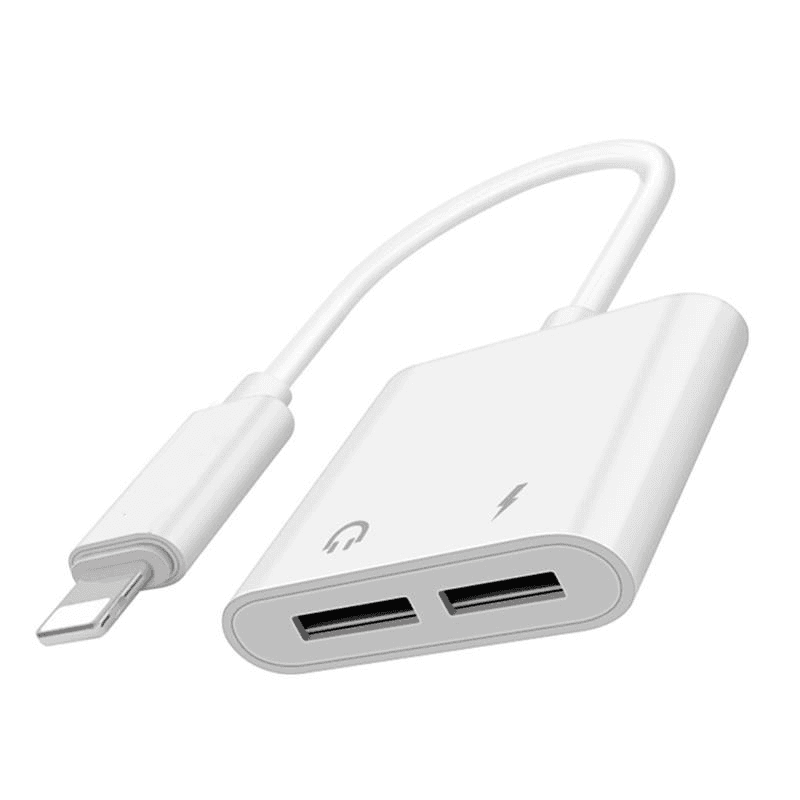 Selected image for Adapter Dual iPhone Lightning audio & charge J-008 beli
