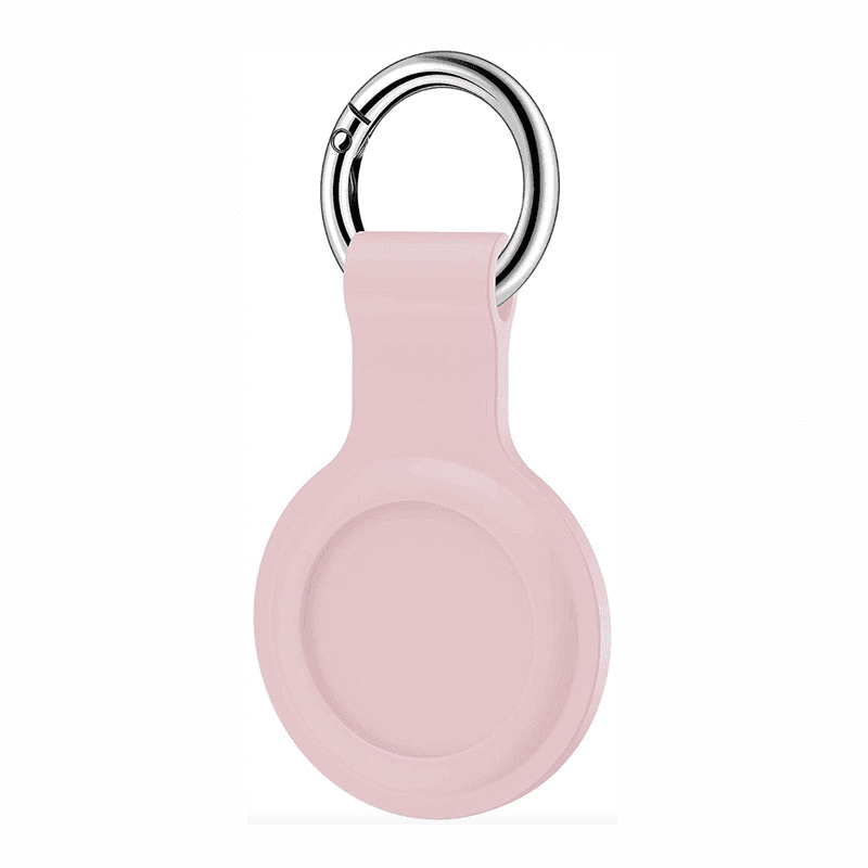 Silikonska futrola za Airtag/privezak za ključeve pink