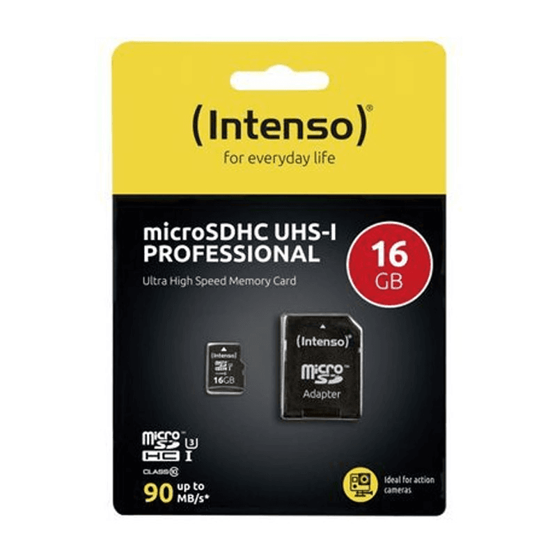 INTENSO Micro SD sa adapterom 16GB UHS-I CLASS10 crna