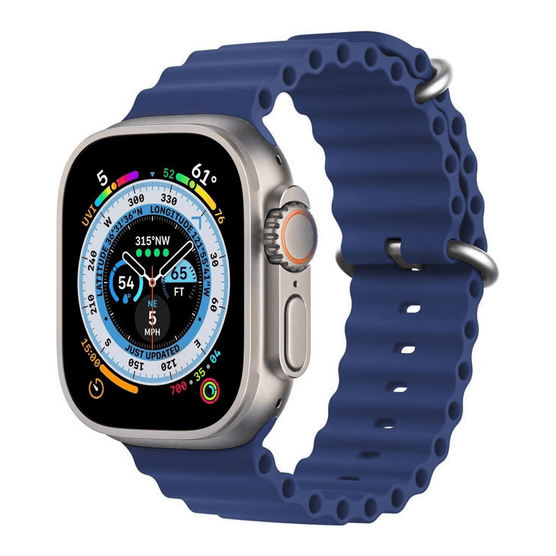 OCEAN BAND Narukvica za Apple Watch Ultra 49/45/44/42mm plava