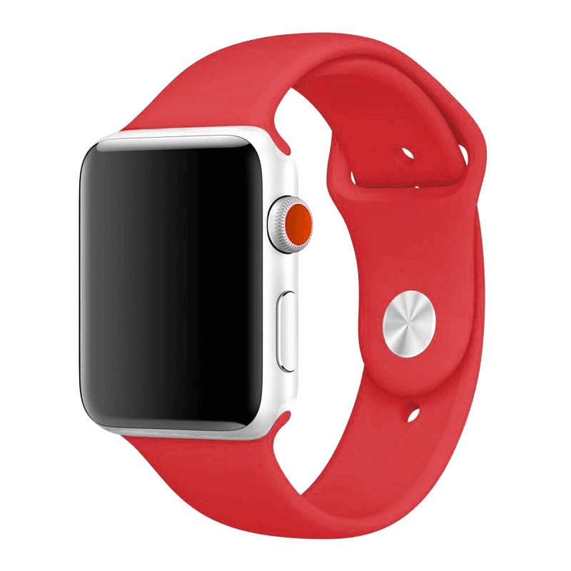 Narukvica za Apple Watch Ultra Silicone Strap M/L 49/45/44mm crvena