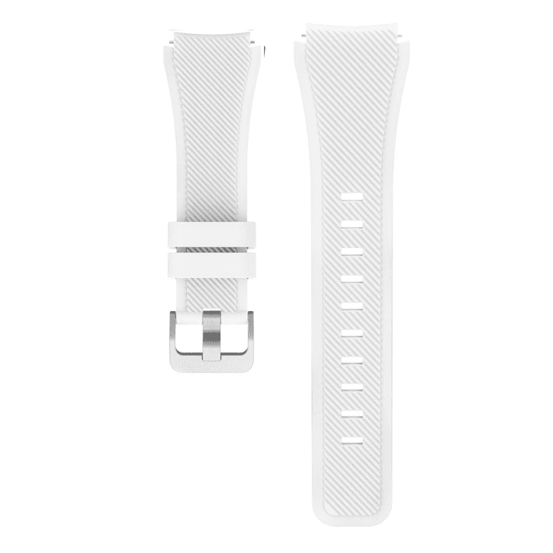 Silikonska narukvica za pametni sat 22mm bela