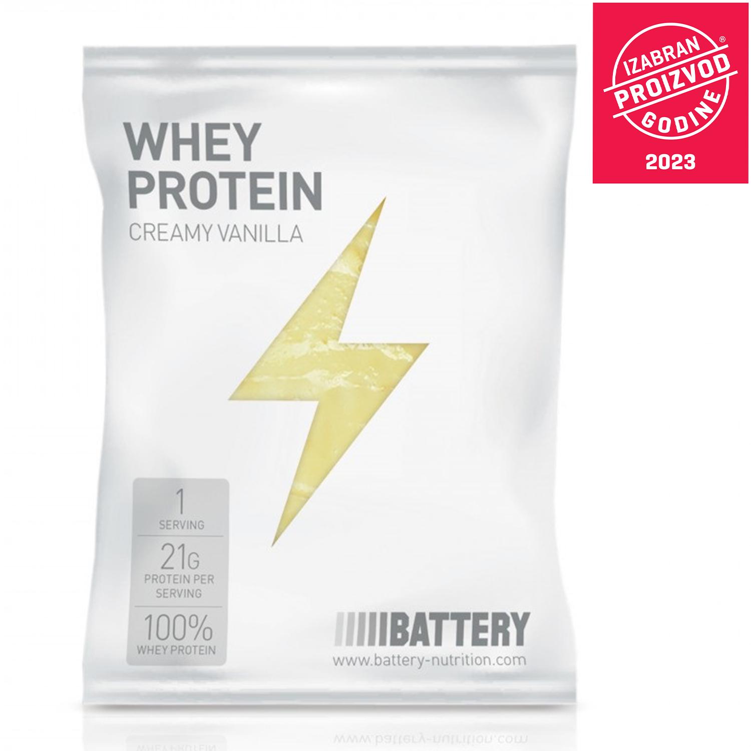 BATTERY Whey protein 30 g vanila